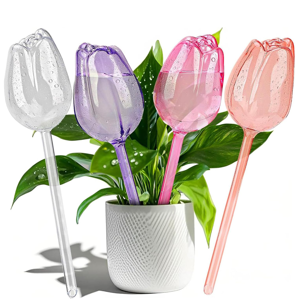 Self Watering Insert - 2/4 Buah Pot Penyiram Otomatis Berbentuk