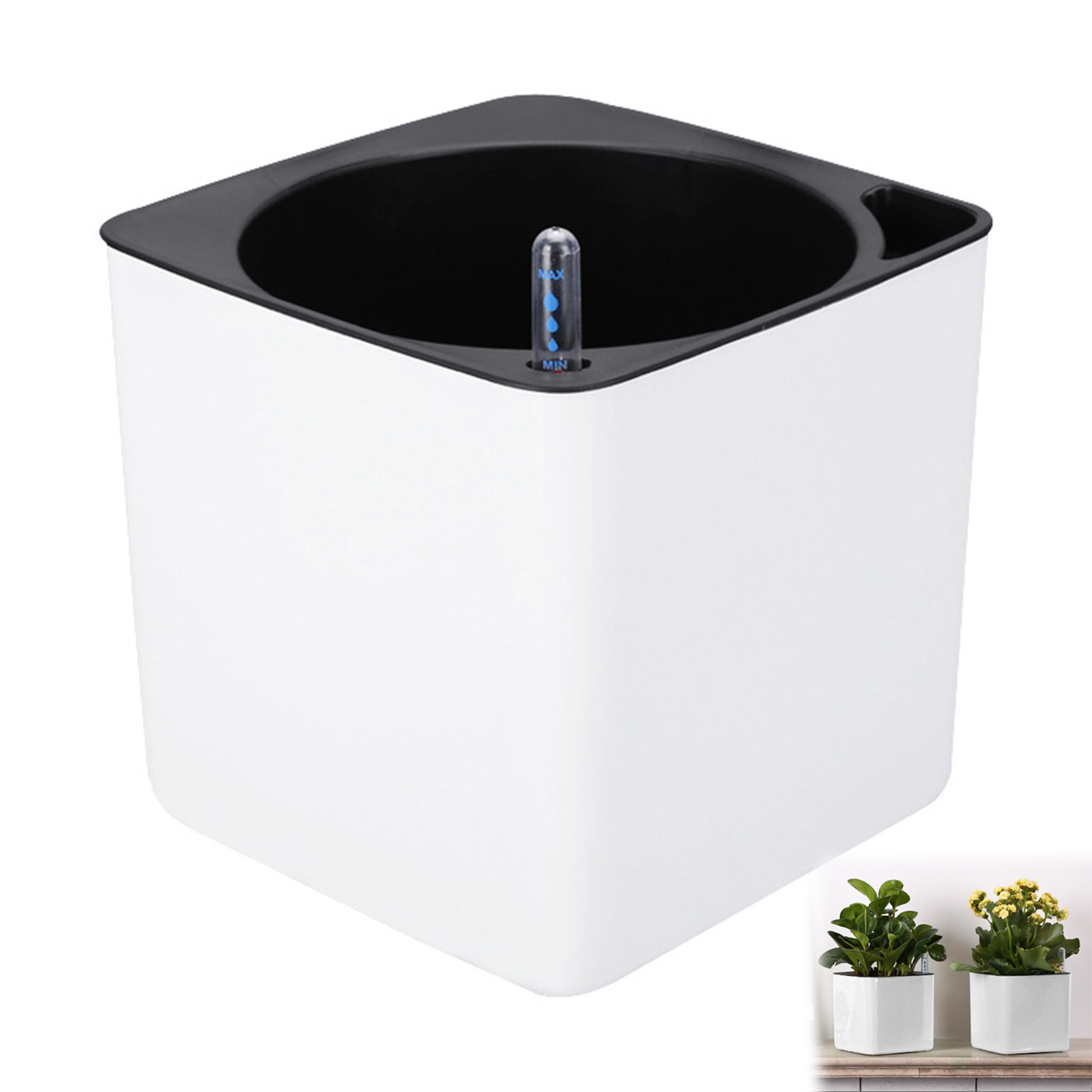 Self Watering Insert - Pot Tanaman Bunga Penyiraman Mandiri Otomatis