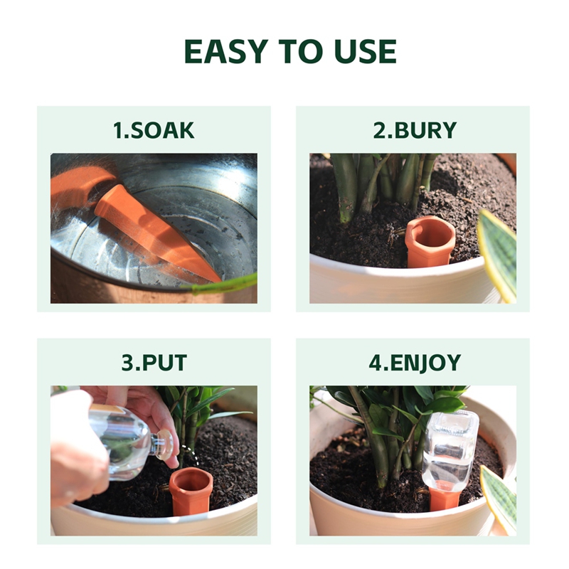 Penyiram Tanaman Terakota, Pen - Self Watering Insert ulasan dan harga