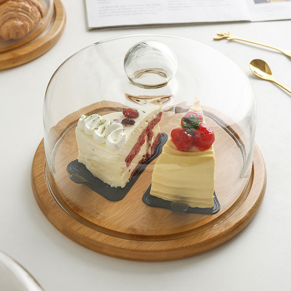 Penutup Kue Kaca Transparan 18 - Plastic Dome Clear ulasan dan harga